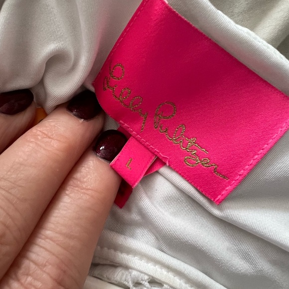 Lilly Pulitzer Geanna Scalloped Midi Dress - Picture 3 of 4